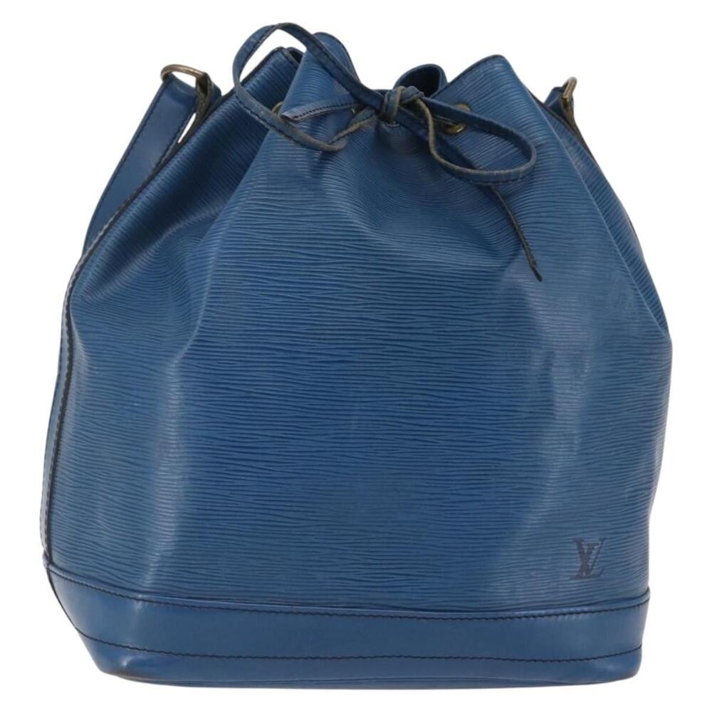 Louis Vuitton Epi Noe Bucket Bag Blue